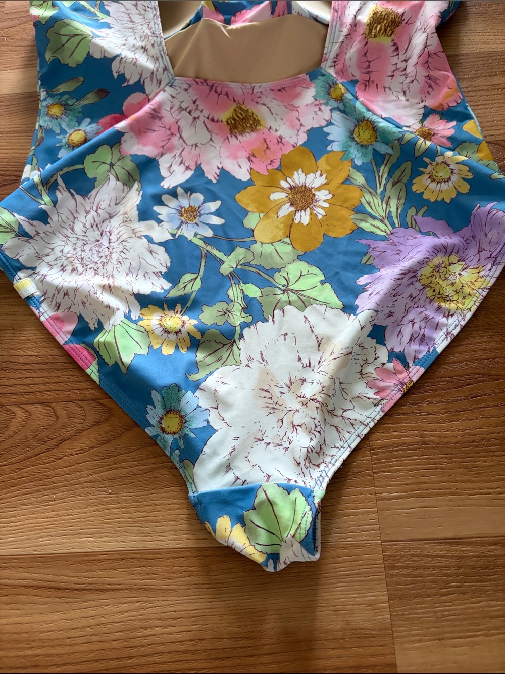 Summersalt The Ruffle Backflip One Piece Swimsuit Country Club Floral - Picture 10 of 10